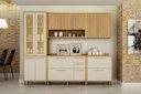 Ver imagem 3 de Cozinha Torino 5 Peças Valdemoveis Cinamomo/off White