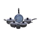 Ver imagem 1 de Jogo de Panelas 6 Pçs Antiaderentes de Cerâmica e Alumínio - Oikos