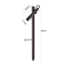 Ver imagem 4 de Espeto para Jardim Nordecor Mini Kewe 6597 Led 1w Bivolt Preto 3000k Luz Amarela