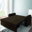 Ver imagem 2 de Sofá Cama Beny Versátil 2 Lugares em Veludo Selmer