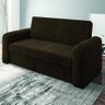 Sofá Cama Beny Versátil 2 Lugares em Veludo Selmer - 1