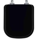 Ver imagem 1 de Assento Sanitário com Fechamento Lento Unic Ébano (preto) para Vaso Deca