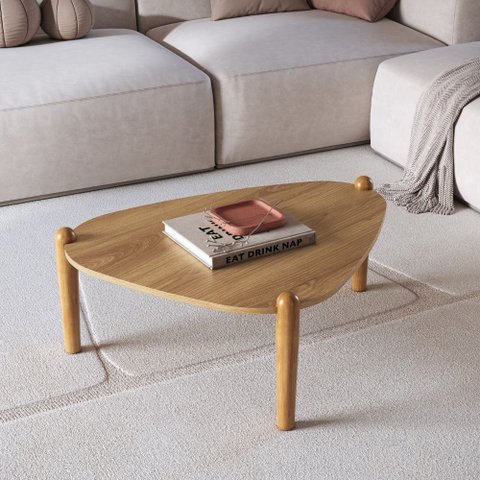 Mesa de Centro Orgânica Tamanho g - Artesano