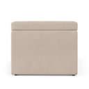 Ver imagem 4 de Calçadeira Baú Navi 195 para Cama King Z-003 Sued Bege Aradecor