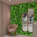 Ver mais imagens de Placa 100x50cm Jardim Vertical Artificial Luxo para Parede Verde Interna ou Externa com Proteção Uv