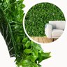 Placa 100x50cm Jardim Vertical Artificial Luxo para Parede Verde Interna ou Externa com Proteção Uv - 5