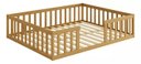Ver imagem 2 de Cama Queen Montessoriane com Grade Nogueira Nemargi