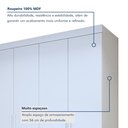 Ver imagem 7 de Guarda-roupa 6 Portas 100% Mdf Versatil