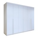 Ver imagem 3 de Guarda-roupa 6 Portas 100% Mdf Versatil