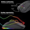 Ver imagem 6 de Kit Gamer Mouse sem Fio Teclado Semi Mecanico e Headset Rgb