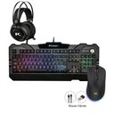 Ver imagem 2 de Kit Gamer Mouse sem Fio Teclado Semi Mecanico e Headset Rgb