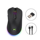 Ver imagem 3 de Kit Gamer Mouse sem Fio Teclado Semi Mecanico e Headset Rgb
