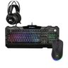 Kit Gamer Mouse sem Fio Teclado Semi Mecanico e Headset Rgb - 1