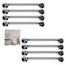 Ver imagem 1 de Alça de Apoio 40cm Barra Inox Kit 8 Unidades Cadeirante Idoso Deficiente Acessibilidade Banheiro Box