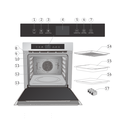 Ver imagem 7 de Forno Elétrico Platinium de Embutir com Air Fryer 43l Fischer 220v