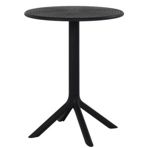 Mesa Taormina em Polipropileno com Proteção Uv:preto