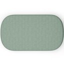 Ver imagem 7 de Kit 02 Puffsdecorativo Orgânico para Living Quarto 100cm Doha W01 Linho Verde Menta - Lyam Decor