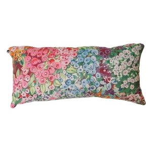 Almofada Baguete Jardim Aquarela
