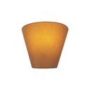 Ver imagem 2 de Arandela Retro Cone Vivare Md-2001 Cúpula em Tecido 25/26x13cm - Bivolt - Palha - Bivolt