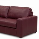 Ver imagem 5 de Sofá 3 Lugares Couro Vinho Noir Legitimo 235cm Natural Premium Adel Dekorien