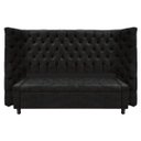 Ver imagem 1 de Kit Cabeceira e Calçadeira Baú Queen Everest P02 160 cm para cama Box Suede - Doce Sonho Móveis KIT