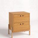 Ver imagem 2 de Mesa de Cabeceira 50x54,5 2 Gavetas