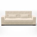 Ver imagem 5 de Sofá Cama para Sala de Estar Lisboa Suede Bege - Ibiza