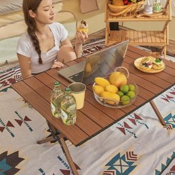 Mesa Dobravel Portatil Compacta Jardim Piquenique Acampamento Praia Quintal Camping Casa Jogos Mesin - 8