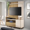 Ver imagem 2 de Estante Home Theater Clean para TV de até 50" Freijó/Off White - PR Móveis