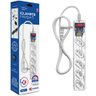 Filtro de Linha com Proteção Dps 3p Energia 5 Clamper Transparente - 5