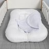 Ninho Sensorial para Bebê Casulinho Alabama Branco - 2