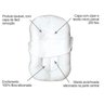 Ninho Sensorial para Bebê Casulinho Alabama Branco - 3