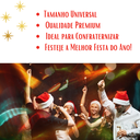 Ver mais imagens de Kit 5 Gorro Touca Papai Mamãe Noel Adulto Veludo Brilhante