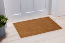 Ver imagem 2 de Capacho para Porta - Fibra de Coco - Retangular - 33cm x 60cm - Liso - Niazitex