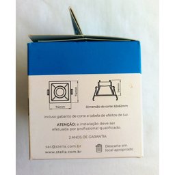 Spot Square Mr11 Embutido Recuado Direcionável - 6