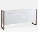 Ver mais imagens de Buffet Quadro 3 portas e 2 gavetas - 4 portas e 3 gavetas Djorge 130cm 6158 - Mel