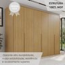 Guarda-roupa Casal 6 Portas 6 Gavetas 100% Mdf Lizz - 12