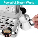 Ver imagem 5 de Casabrews Máquina de Espresso 20 Bar com Vaporizador de Leite (prata)