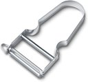 Ver imagem 1 de Descascador de Frutas Legumes Lâmina Lisa Aço Inox Star Victorinox 6.0912