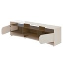 Ver imagem 5 de Rack Bancada para Tv 86 Pol 220 Cm 4501 Off White Pinho Arly