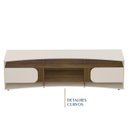Ver imagem 7 de Rack Bancada para Tv 86 Pol 220 Cm 4501 Off White Pinho Arly