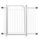 Ver imagem 1 de Grade Proteção Segurança Portão Pet 80cm Branco Bebê Cão com Extensor 1 de 20cm e 1 de 05cm Itagold