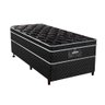 Cama Box Com Colchão Solteiro D33 88 X 188 X 72 Pérola Negra Gazin - 2