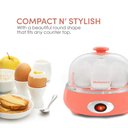 Ver imagem 4 de Elite Gourmet Egc007c Egg Cooker Elétrico 7 Ovos Coral