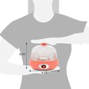 Ver imagem 7 de Elite Gourmet Egc007c Egg Cooker Elétrico 7 Ovos Coral