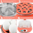 Ver imagem 5 de Elite Gourmet Egc007c Egg Cooker Elétrico 7 Ovos Coral