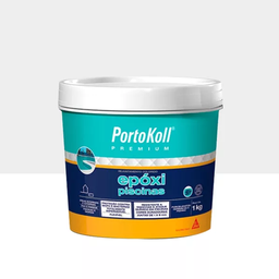 Rejunte Portokoll Epóxi Piscina 1kg Branco - 1