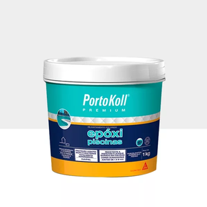 Rejunte Portokoll Epóxi Piscina 1kg Branco