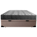 Ver imagem 5 de Cama Box Baú Casal Colchão Prime Gold D33 Paropas + Box Suede 61x138x188 Bege