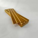 Ver imagem 1 de Kit 40 Ripado Mdf 11x50cm Freijó com Dupla Face